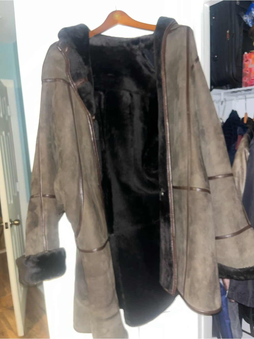 Genuine Shearling Coat from Barcelona, Spain sz M